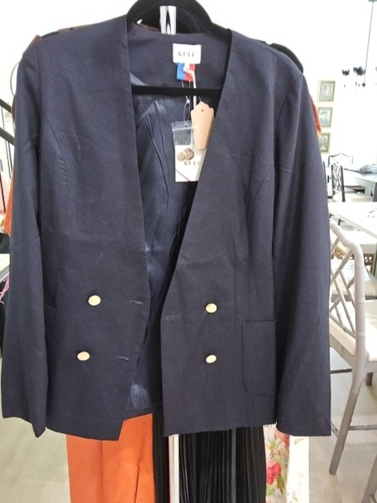 KULE Jackets & Blazers - KULE Navy Blazer with Gold Accent Buttons|| Size Large